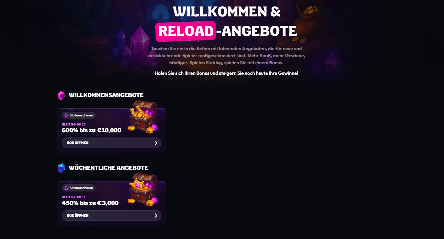 Wildzy Casino Bonus